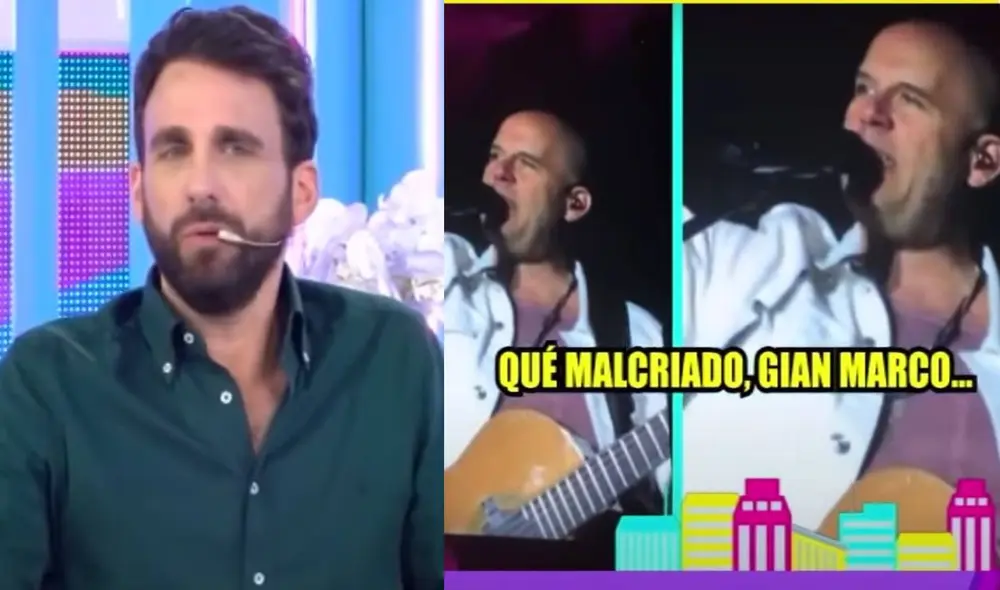 Rodrigo González advirtió a Gian Marco tras sus últimas declaraciones. Foto: captura de Willax