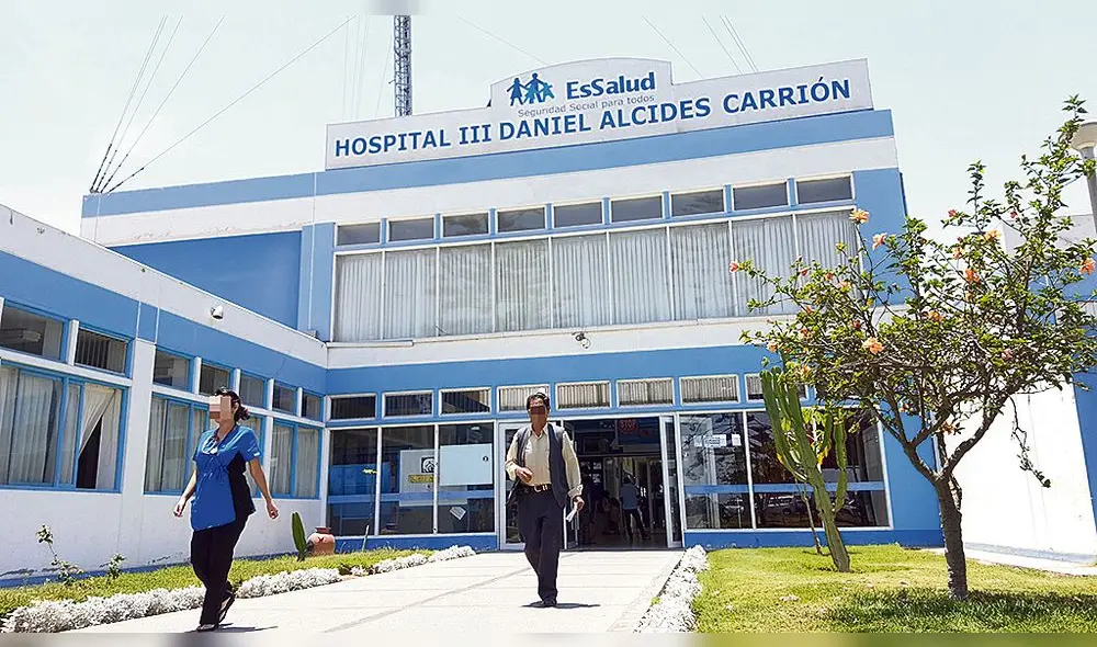 hospital alcides carrión de tacna. En este nosocomio, se encuentra internado en UCI un ciudadano que estuvo hace 30 días en China.