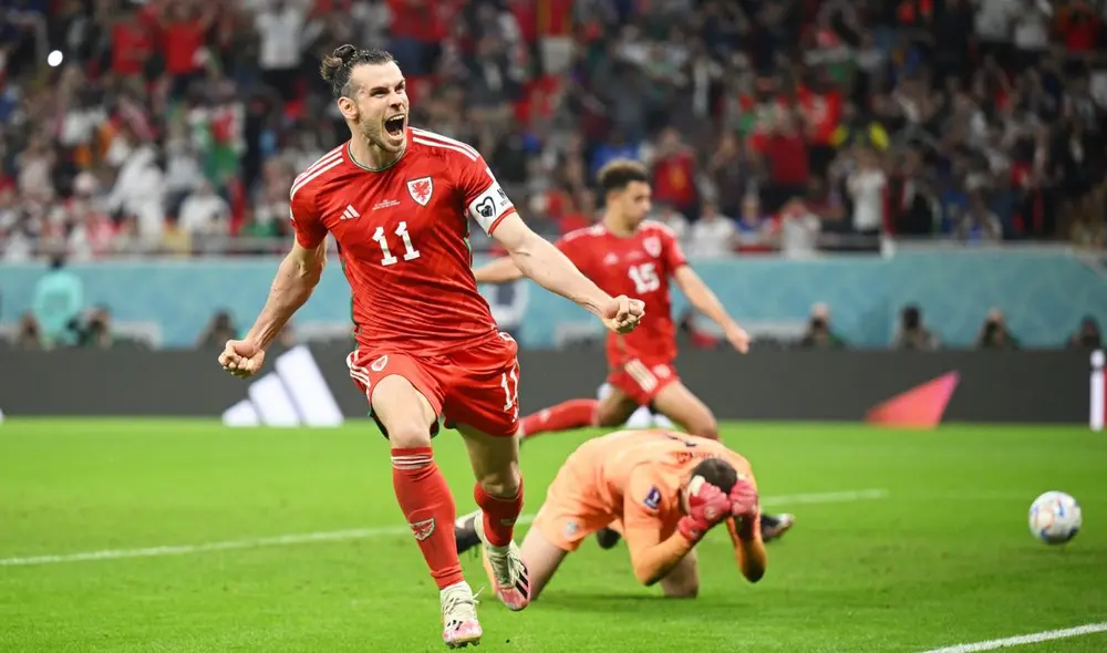 Gareth Bale anotó su primer gol en una Copa del Mundo. Foto: FIFA World Cup