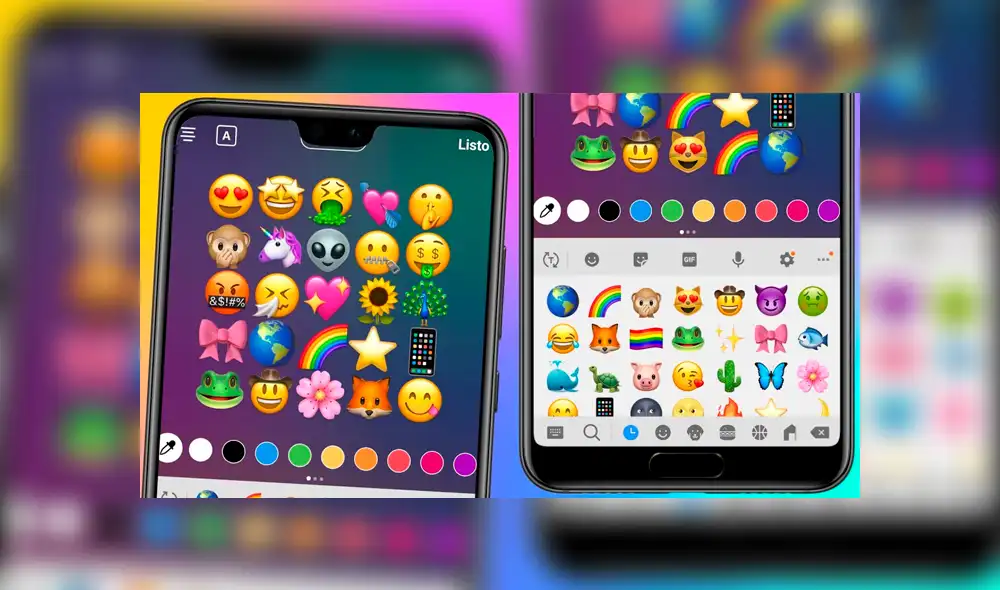 Ya puedes tener los emojis de iPhone en Android. Foto: Captura / YouTube.