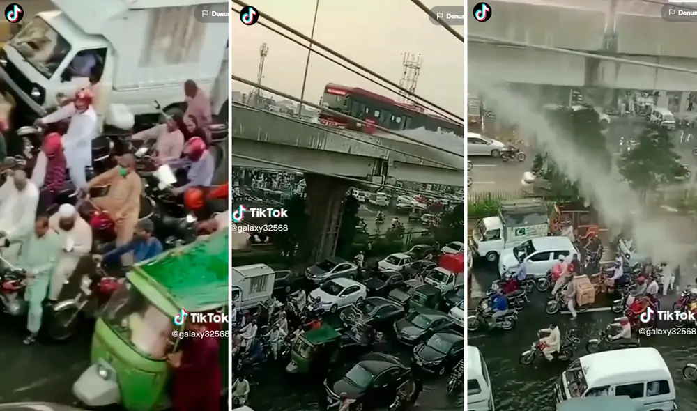 Las imágenes ya han logrado 3,4 millones de reproducciones. Foto: composición de LR/ captura de TikTok/@Galaxia 32568 Las imágenes ya han logrado 3,4 millones de reproducciones. Foto: composición de LR/ captura de TikTok/@Galaxia 32568