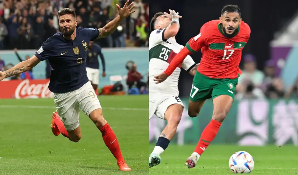 Giroud y Boufal son las figuras de las escuadras mediterraneas. Foto: Composición LR/EFE