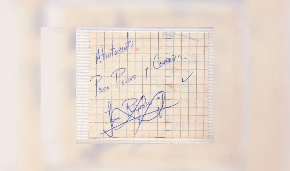 Tragedia del Fokker: Hincha de Alianza Lima muestra autógrafos que el equipo firmó antes de accidente [FOTOS]