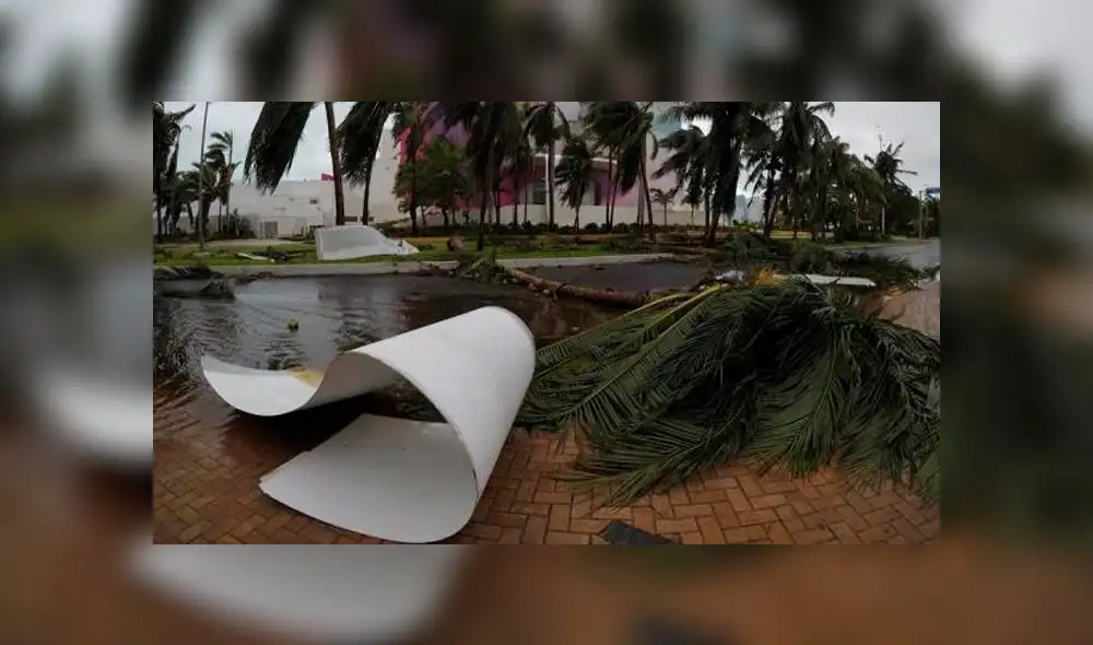 El Gobierno mexicano desalojó a 39.290 personas y desplegó a más de 10.000 autoridades civiles y militares en la península de Yucatán. Foto: EFE El Gobierno mexicano desalojó a 39.290 personas y desplegó a más de 10.000 autoridades civiles y militares en la península de Yucatán. Foto: EFE