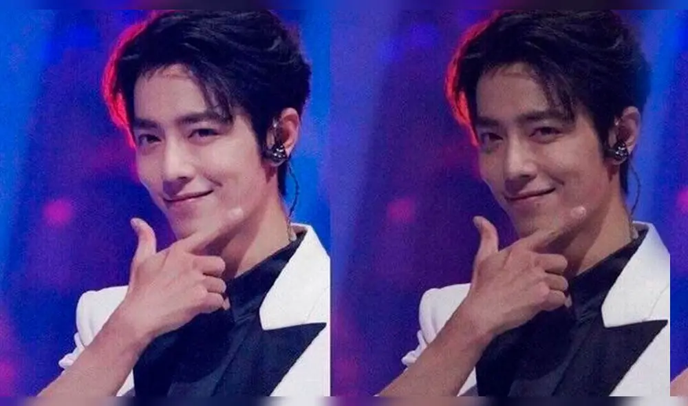 Un blogger reveló en Weibo las fotografías de Xiao Zhan sin retoques fotográficos. Un blogger reveló en Weibo las fotografías de Xiao Zhan sin retoques fotográficos.