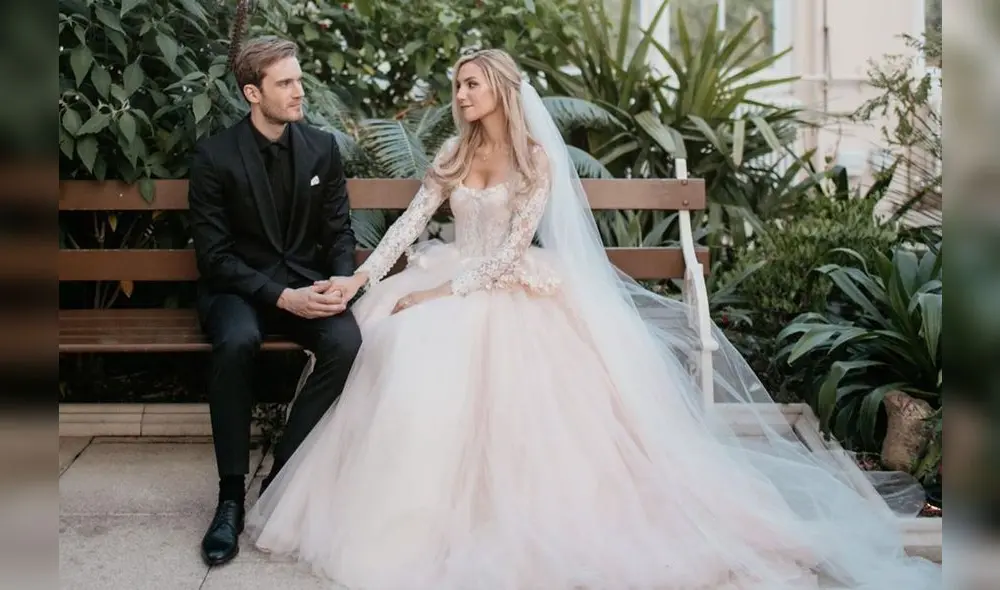 PewDiePie, el youtuber más famoso del mundo, se casó con Marzia Bisognin [FOTOS]