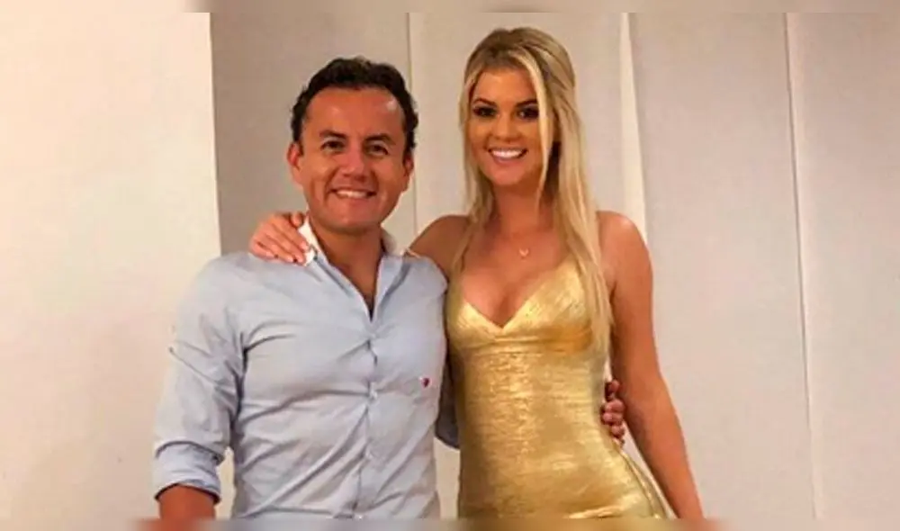 Brunella Horna y Richard Acuña