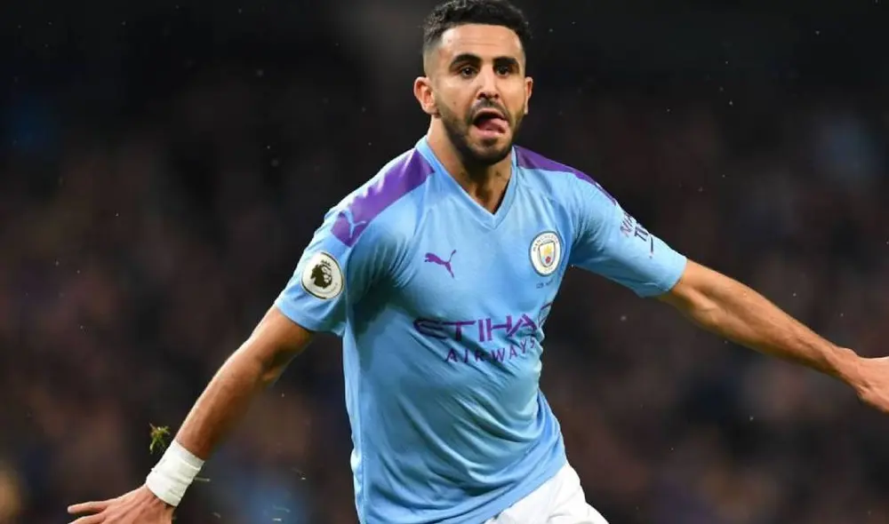 Riyad Mahrez se fue una fiesta. Foto: Prensa Manchester City Riyad Mahrez se fue una fiesta. Foto: Prensa Manchester City