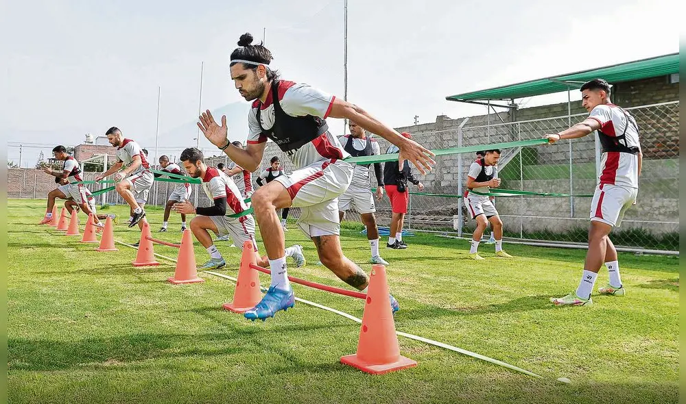 full. Los entrenamientos de Magnín con el FBC Melgar.