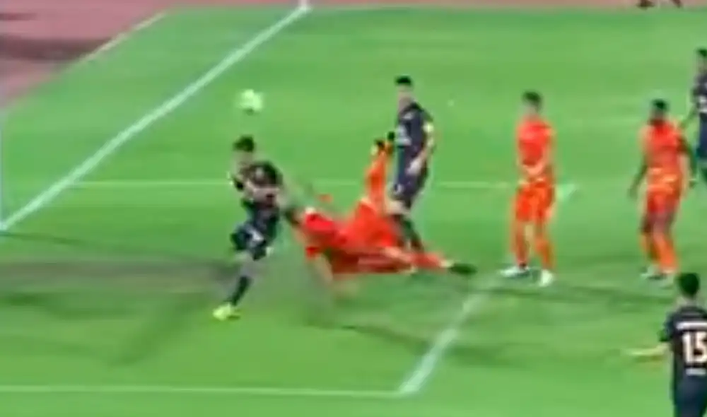 Hermanos Korioto en el fútbol de Tailandia. Foto: Captura de video.