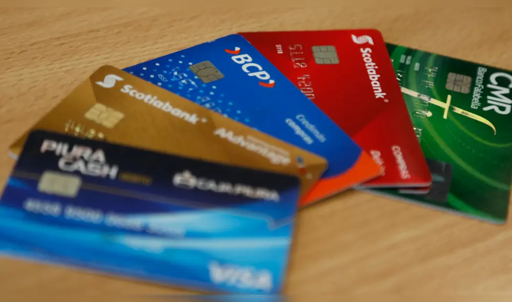Estas son las tasas que brindan los bancos por las tarjetas