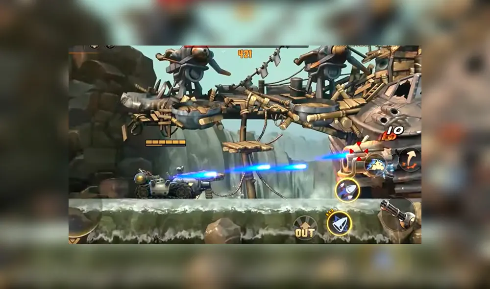 Se trataría de un remake en 3D del primer Metal Slug. Foto: SNK.