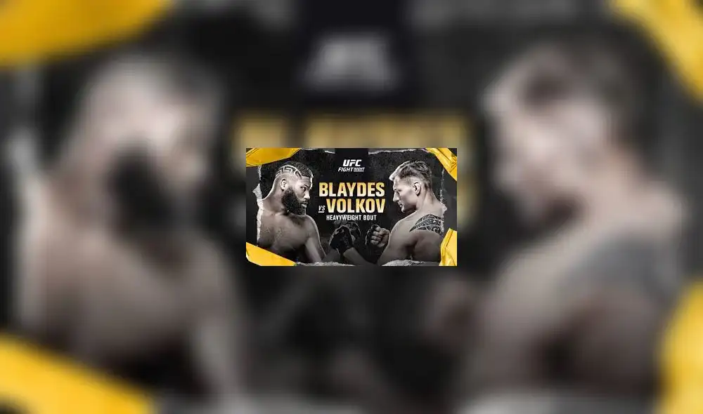 UFC Las Vegas 3: Blaydes vs. Volkov. FOTO: UFC UFC Las Vegas 3: Blaydes vs. Volkov. FOTO: UFC