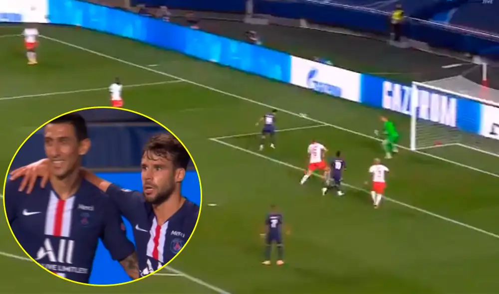 Bernat decretó la goleada en el partido del PSG vs Leipzig por la semifinal de la Champions League. | Foto: ESPN 2 Bernat decretó la goleada en el partido del PSG vs Leipzig por la semifinal de la Champions League. | Foto: ESPN 2