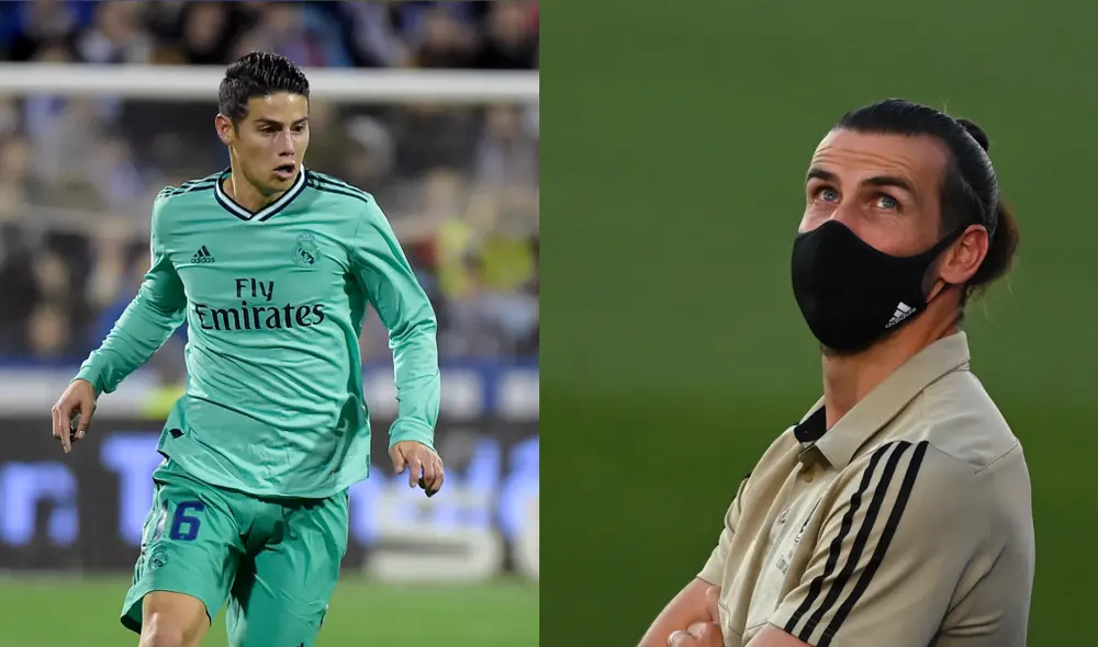 James Rodríguez y Gareth Bale no fueron convocados para la Champions League. (Créditos: AFP) James Rodríguez y Gareth Bale no fueron convocados para la Champions League. (Créditos: AFP)
