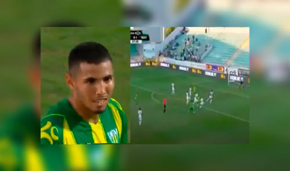 Youtube: Sergio Peña fue autor de genial gol con Tondela en la Primeira Liga [VIDEO]