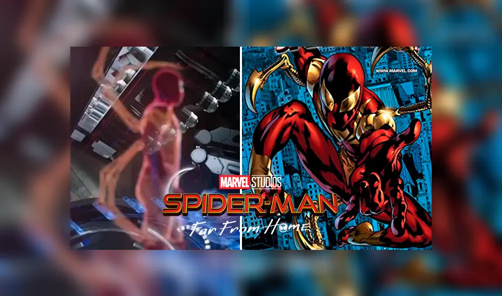 Spider-Man Far From Home: Aparece el Iron Spider de los cómics, ¿lo veremos en acción?