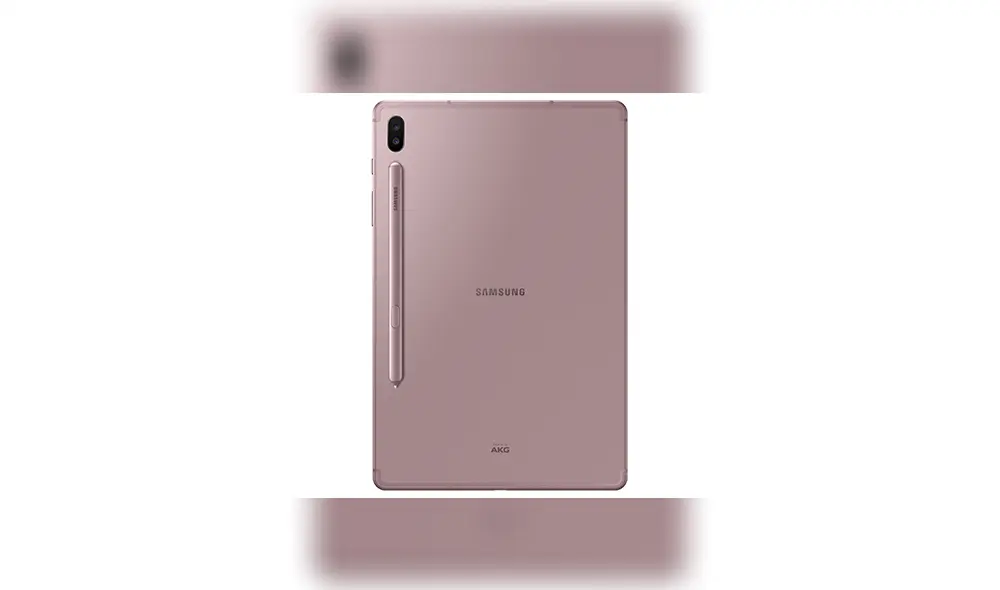 Llega con el S Pen, el cual se puede colocar magnéticamente en la parte trasera de la tablet.