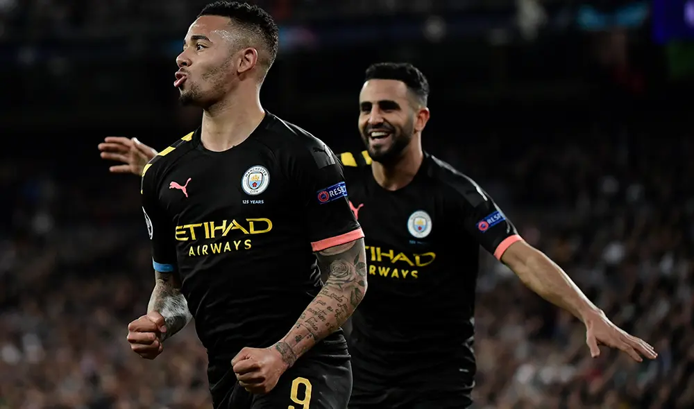 Gabriel Jesus marcó el primero y abrió el partido para la remontada del Manchester City. (créditos: AFP)