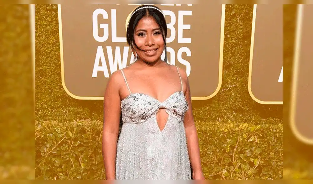 Críticas contra Yalitza Aparicio y el vestido que usó en los Golden Globes 2019 [VIDEO]