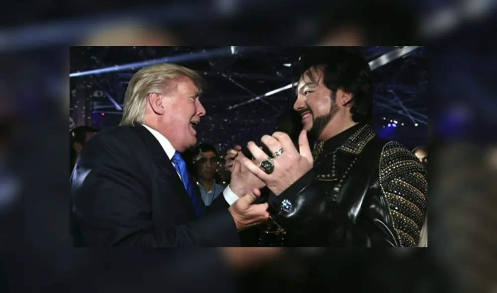 El ‘Michael Jackson’ ruso: el admirador de Trump que fue acusado de agredir a una productora. Foto: captura web video BBC.