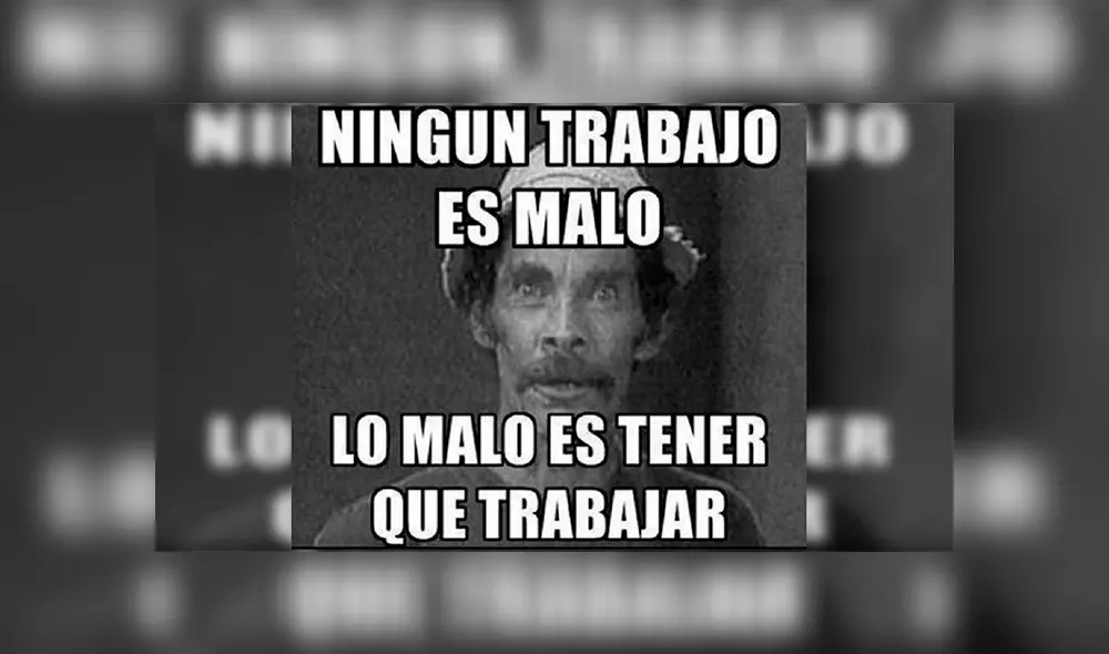 Día del trabajo 2019 provoca divertidos memes en Facebook y aquí te dejamos los mejores [FOTOS]
