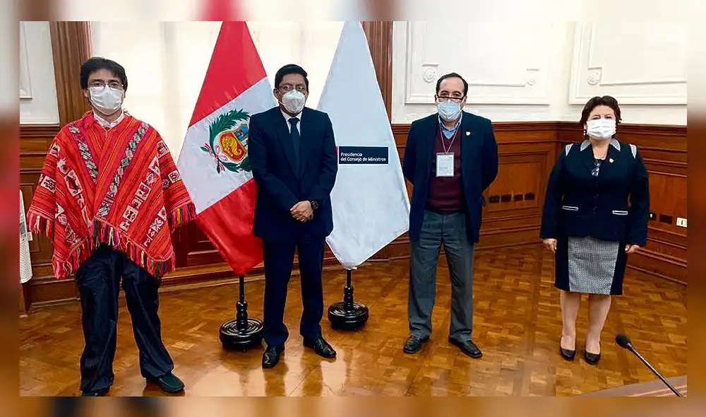 REUNIÓN. Autoridades de Cusco hablaron con primer ministro. REUNIÓN. Autoridades de Cusco hablaron con primer ministro.