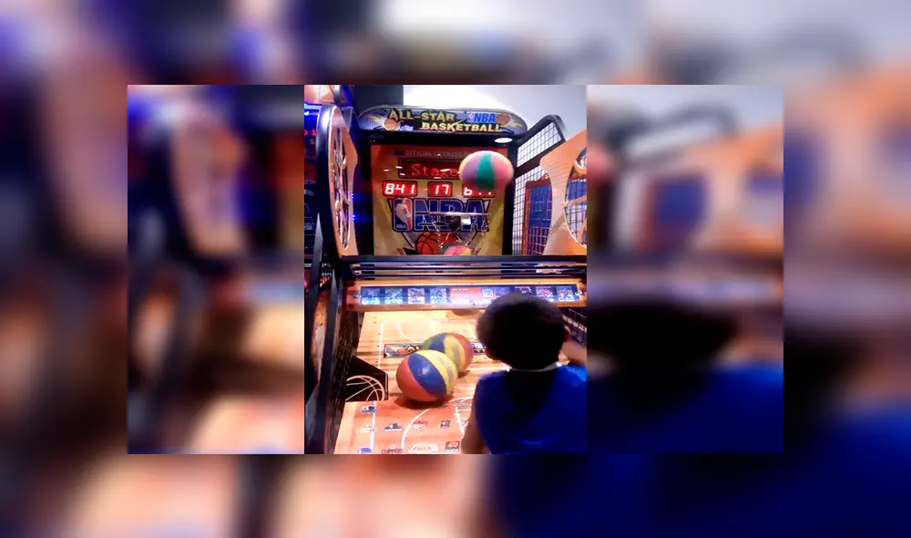 En Facebook, un pequeño se ganó los aplausos en un parque de diversiones al conseguir 900 puntos en máquina de baloncesto. En Facebook, un pequeño se ganó los aplausos en un parque de diversiones al conseguir 900 puntos en máquina de baloncesto.
