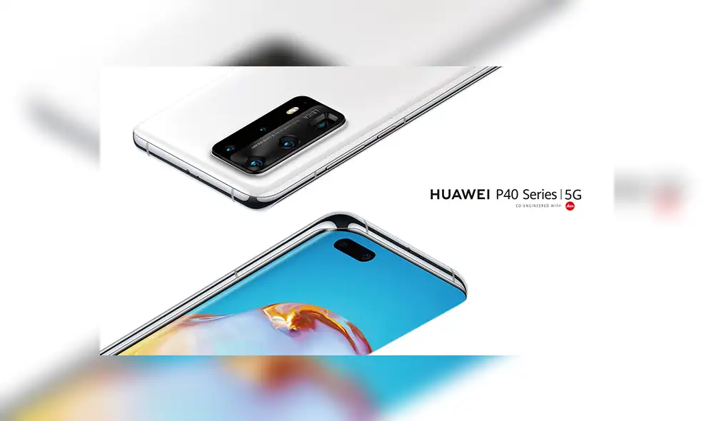 Lanzamiento oficial de la nueva serie insignia Huawei P40.