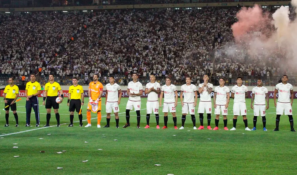 Universitario en la Copa Libertadores 2020. Foto: Universitario Universitario en la Copa Libertadores 2020. Foto: Universitario