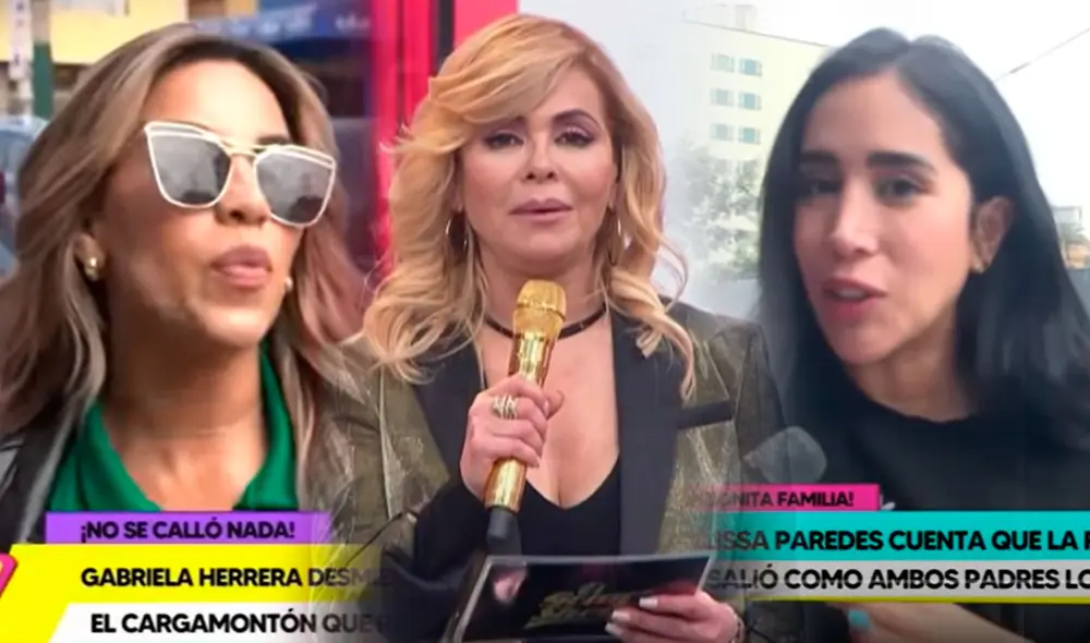 Críticas a Gisela por despido de Gabriela Herrera tras hablar con "Amor y fuego". Foto: composición/captura/Willax/América TV