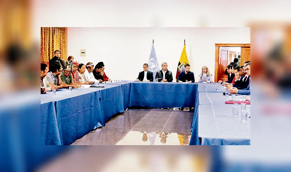 Gobierno e indígenas llegan a acuerdo que termina con protestas Gobierno e indígenas llegan a acuerdo que termina con protestas