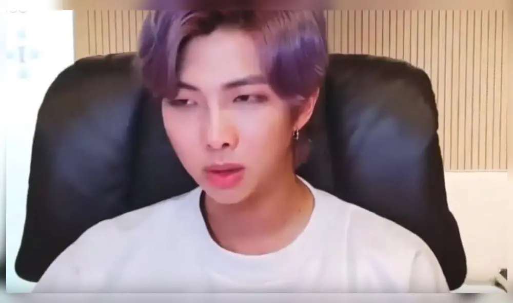 El líder de BTS, habla sobre la cancelación de Map of the soul en Corea del Sur.