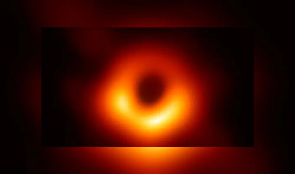 Agujero negro, captado por el Telescopio del Horizonte de Sucesos. Foto: difusión. Agujero negro, captado por el Telescopio del Horizonte de Sucesos. Foto: difusión.