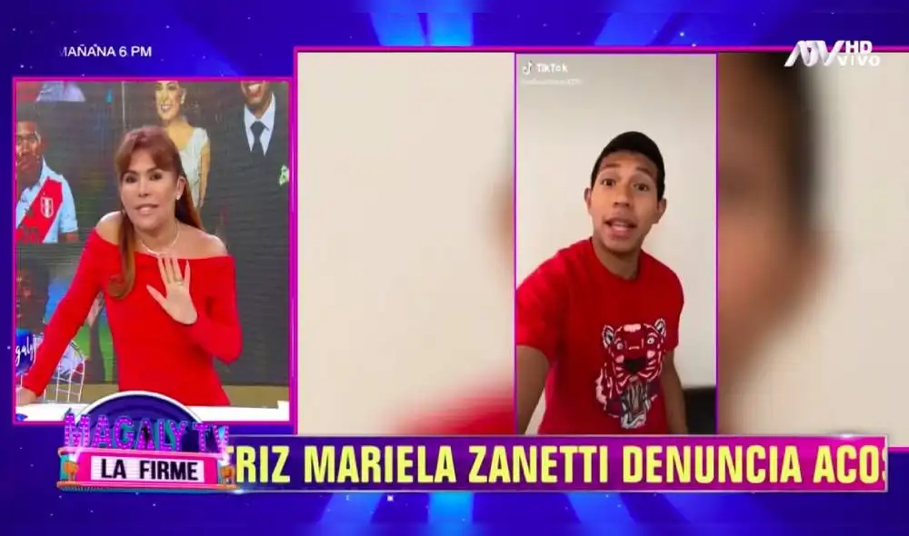 Magaly Medina aseguró que solo intentaba hacer una comparación física. (Foto: Captura ATV)