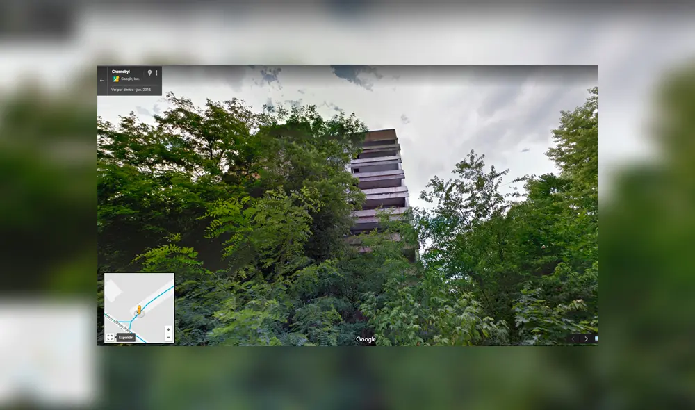 Google Maps: Capta extraño edificio en Chernobyl y aterrador secreto queda al descubierto [FOTOS]
