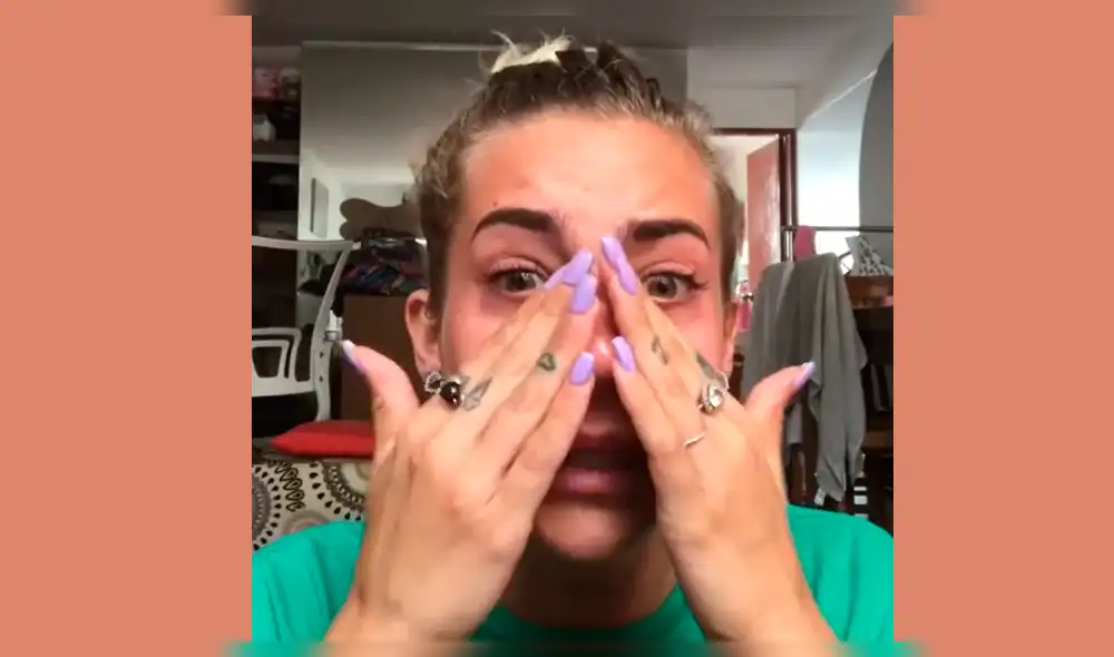 Poly Ávila entre lágrimas rechaza afirmaciones de 'La Chama' y defiende a André [VIDEO]