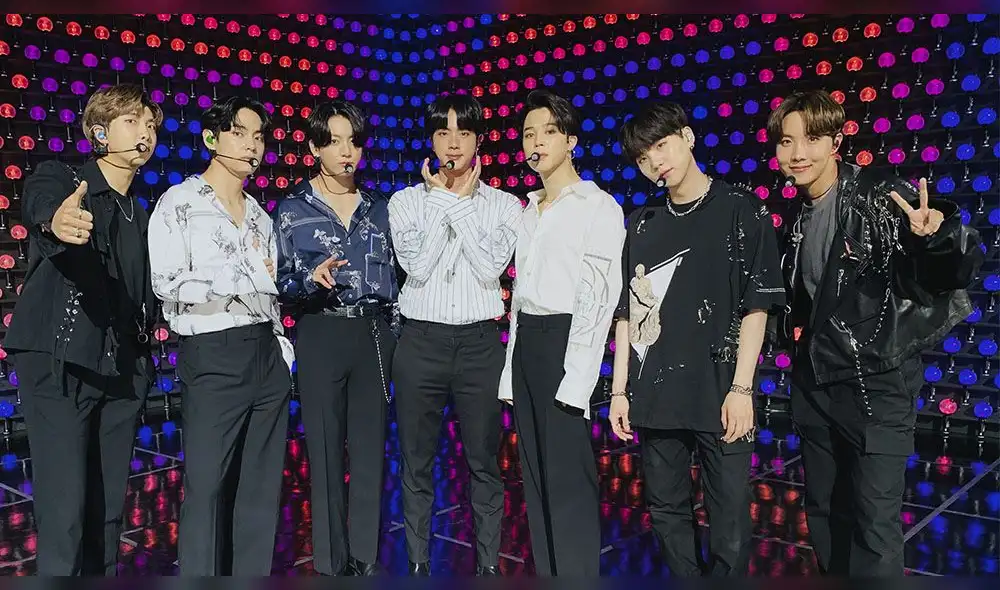 BTS concretó su espectáculo virtual con presentaciones de sus mejores éxitos. Foto: Big Hit vía Twitter