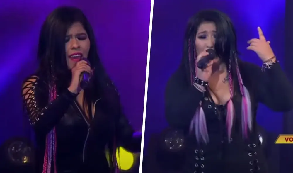 Briyit Palomino y su imitadora cautivan al jurado de Yo soy con su presentación. | Foto: Captura Latina
