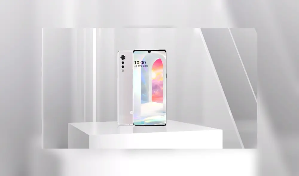 Así luce el nuevo LG Velvet.