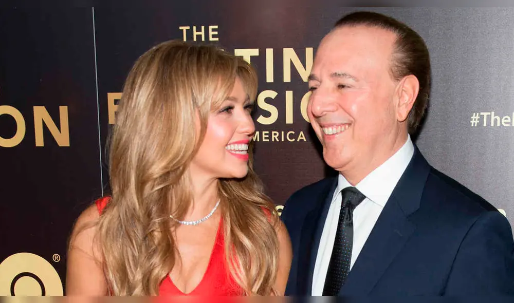 Thalía y Tommy Mottola asombran en las redes con mensajes subliminales