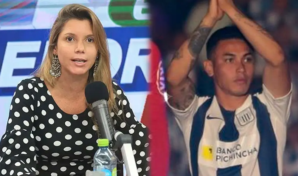 Alexandra Hörler arremetió contra el futbolista Jean Deza. Foto: Composición