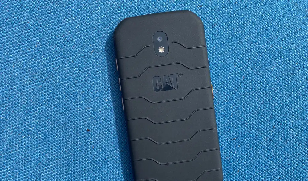 El Cat S42 tiene diseño extra texturizado antideslizante. Foto: Bullitt