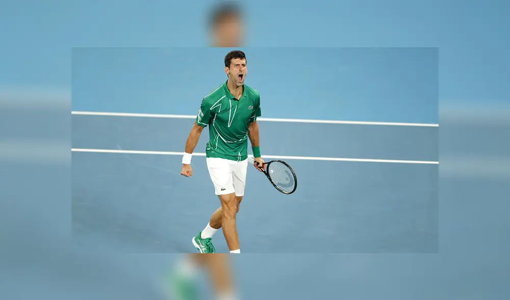 Novak Djokovic venció 7-6 (1), 6-4 y 6-3 a Roger Federer. Foto: ESPN Tenis.