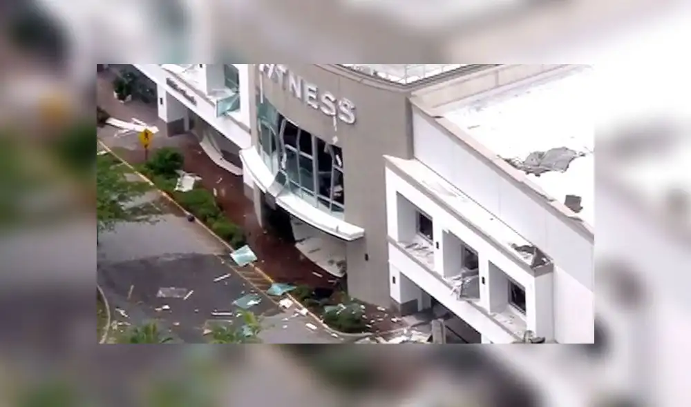 Se registra explosión en Florida. Foto: WLPG.