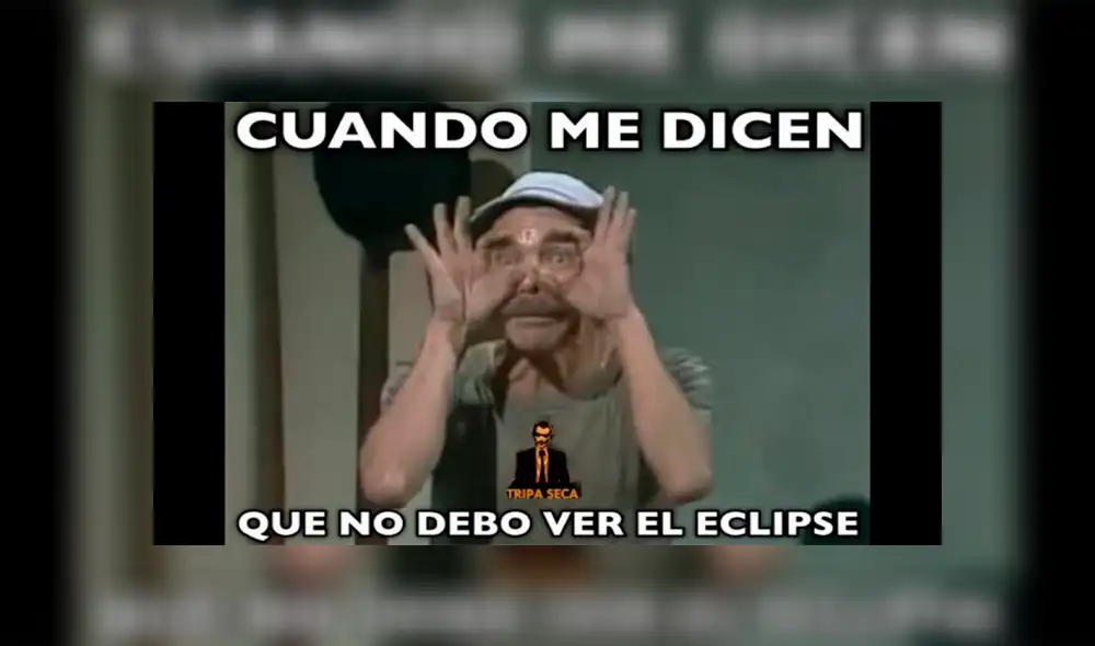 Varias usuarios crearon divertidos memes del eclipse solar total que miles de sudaméricanos verán este 2 de julio. Foto: captura Varias usuarios crearon divertidos memes del eclipse solar total que miles de sudaméricanos verán este 2 de julio. Foto: captura
