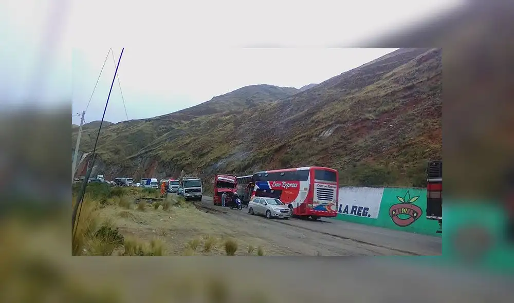 Fuertes lluvias afectan las carreteras de Cerro de Pasco