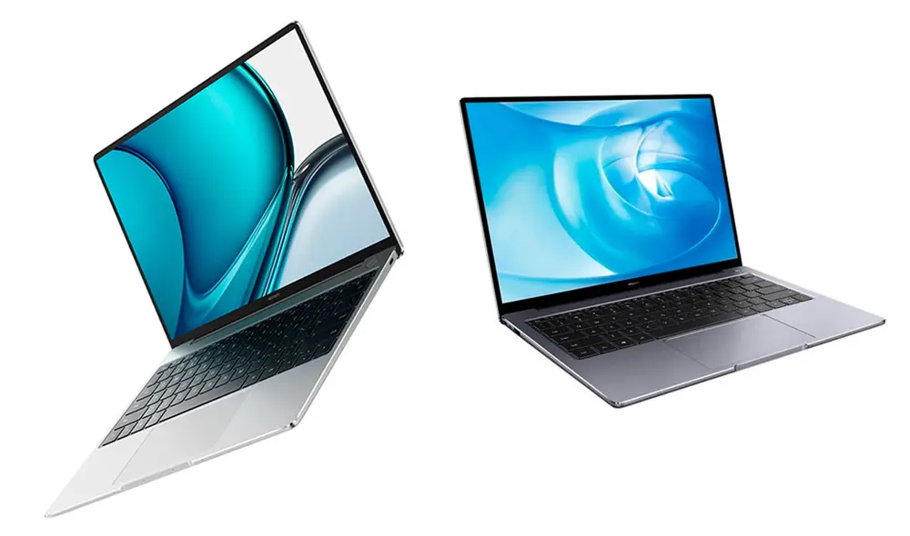 Ambas laptops cuentan con un SSD de 512 GB de almacenamiento. Foto: Huawei