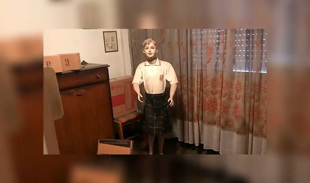 La policía intervino la casa del pedófilo tras la denuncia de los técnicos. Foto: Infobae