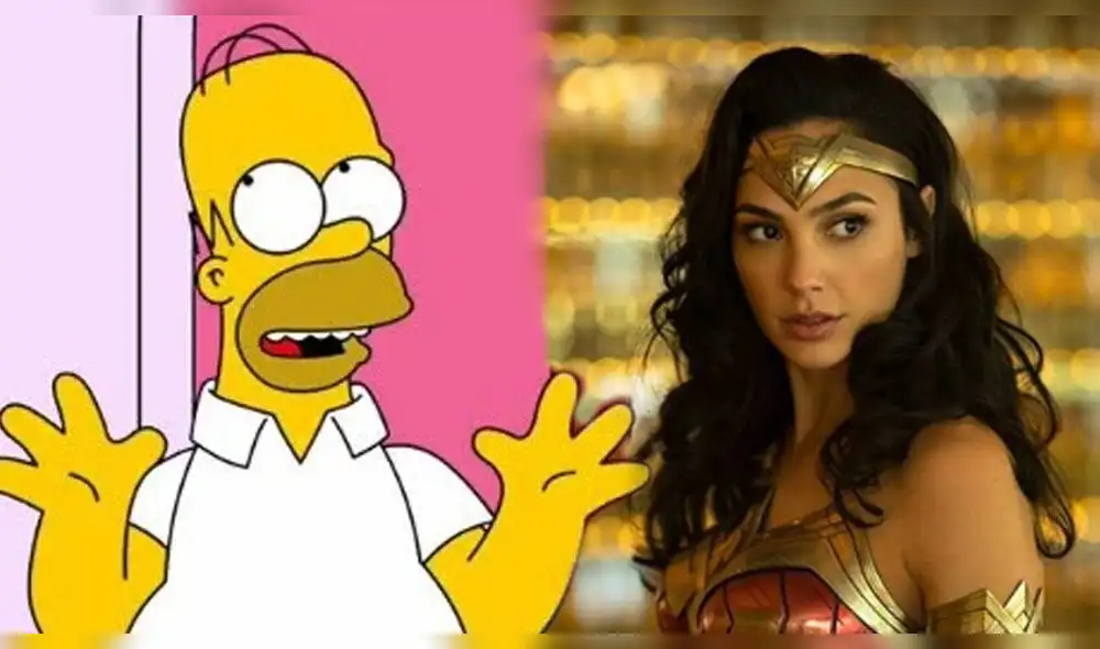 Gal Gadot aparece en 'Los Simpson' y Homero la 'trolea' con Wonder Woman